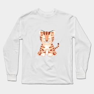 cute tiger Long Sleeve T-Shirt